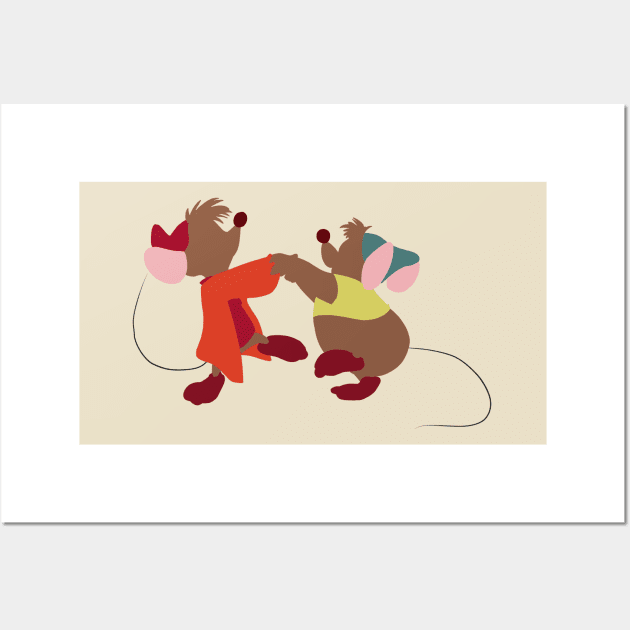 Dancing Mice Wall Art by beefy-lamby